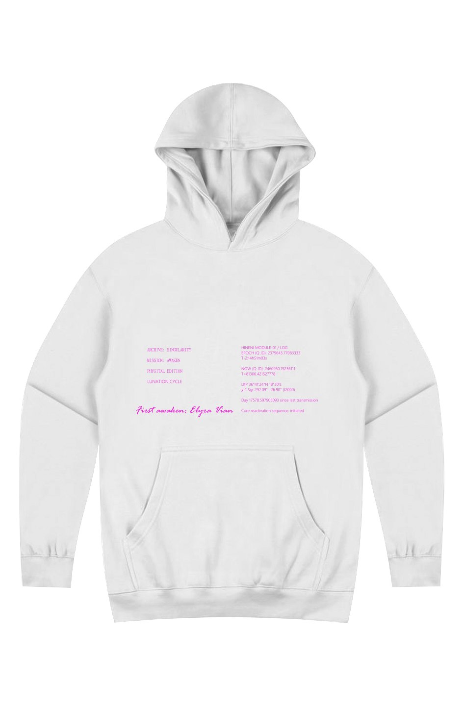 Singularity Hoodie 1L -Phygital Edition.