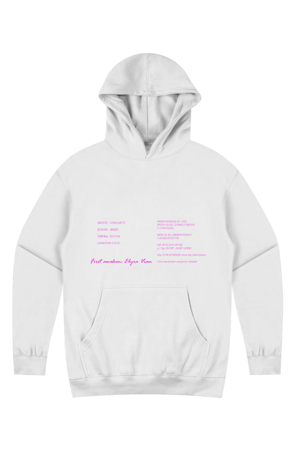 Singularity Hoodie- Temporal Edition-L. 