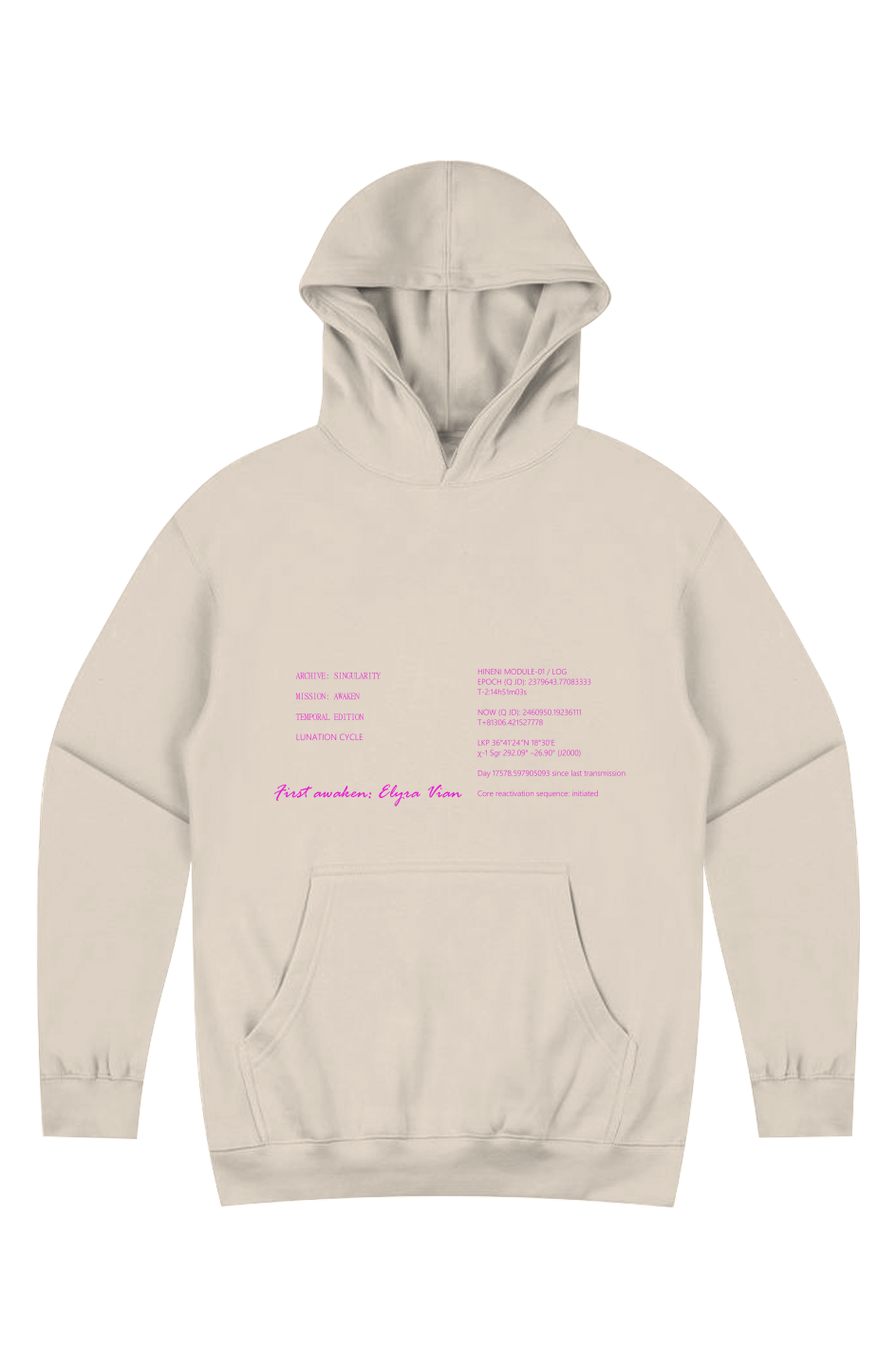 Singularity Hoodie- Temporal Edition-L. 