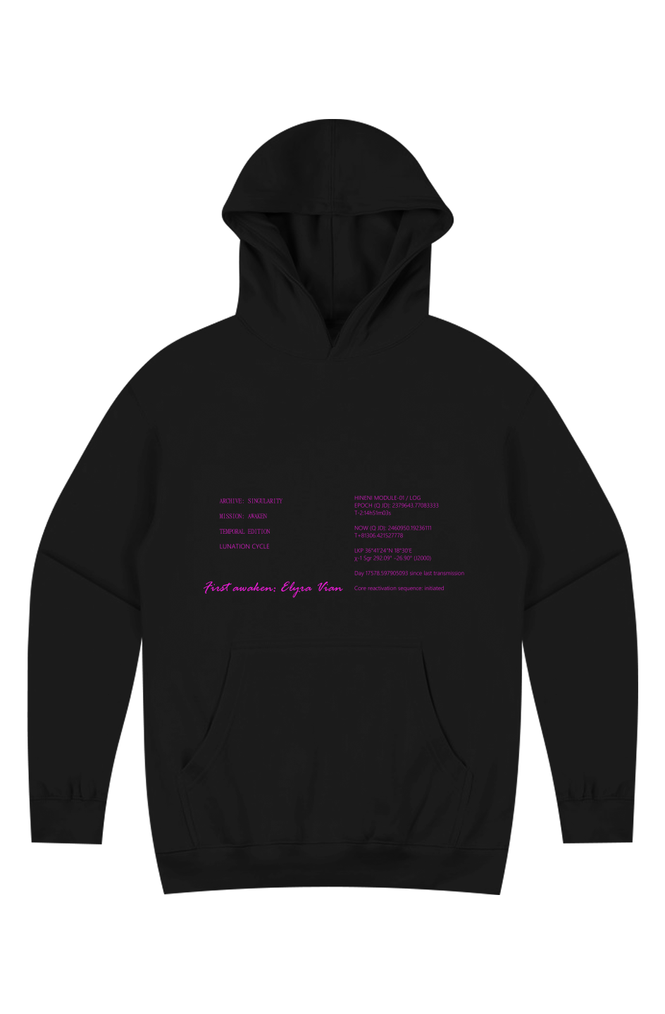 Singularity Hoodie- Temporal Edition-D. 