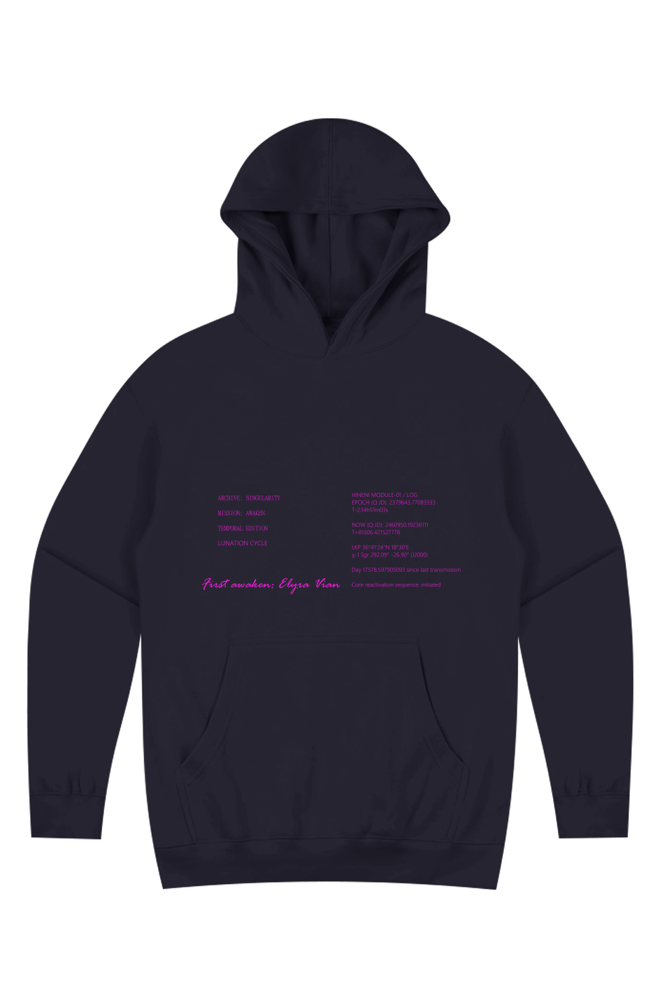 Singularity Hoodie- Temporal Edition-D. 