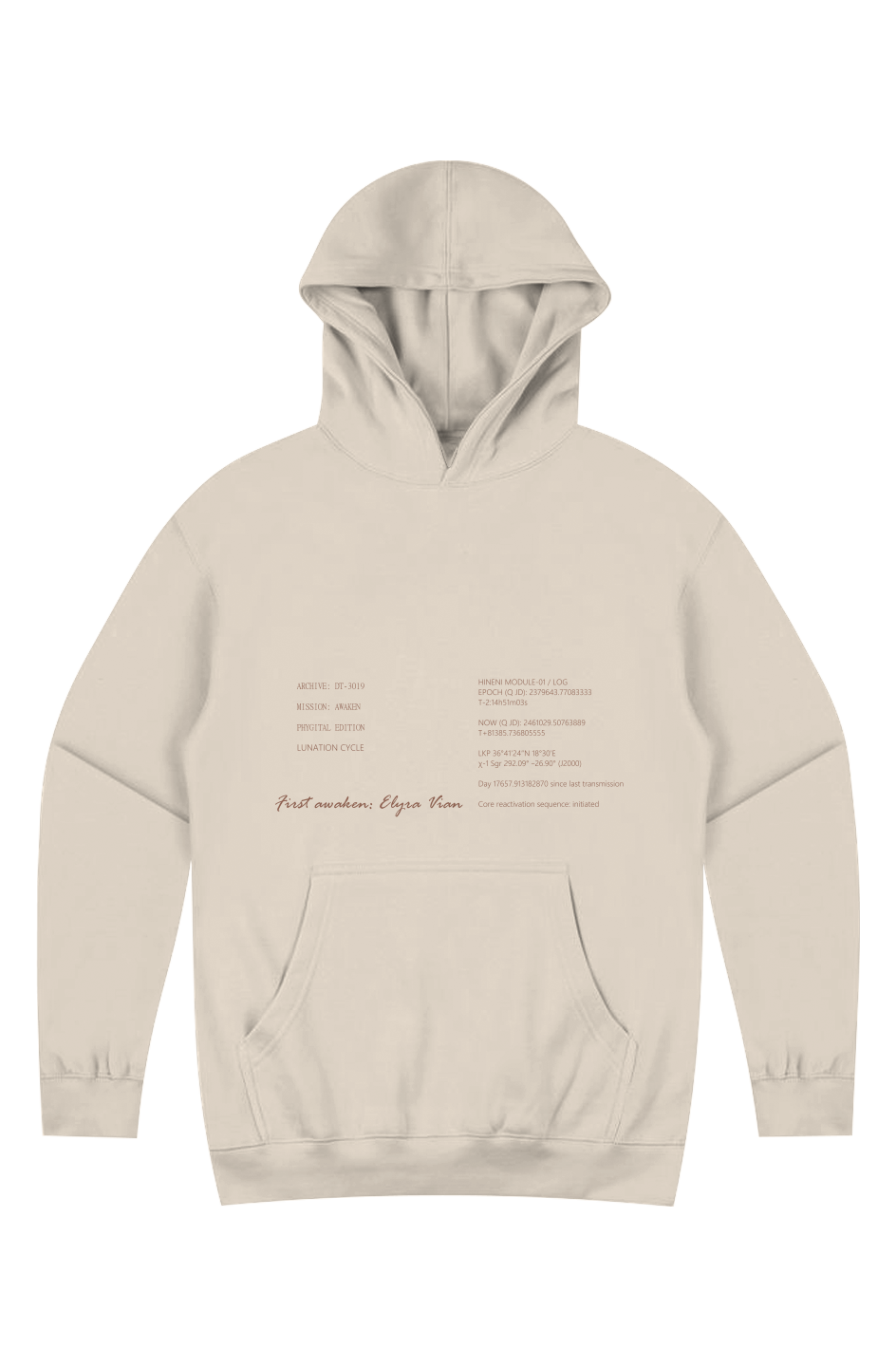 DT3019–1L Hoodie — Limited Phygital Edition
