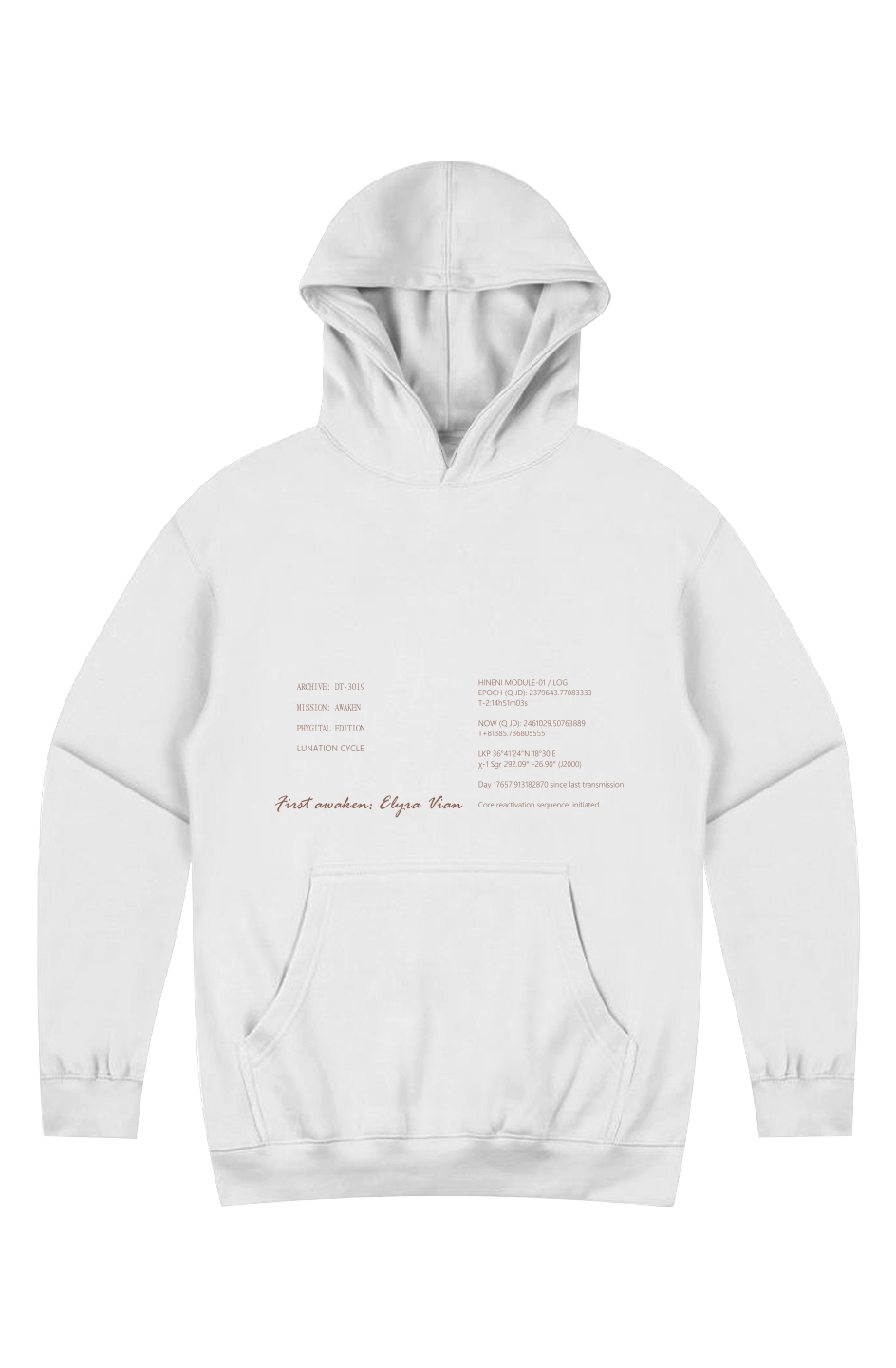 DT3019–5L Hoodie — Limited Phygital Edition