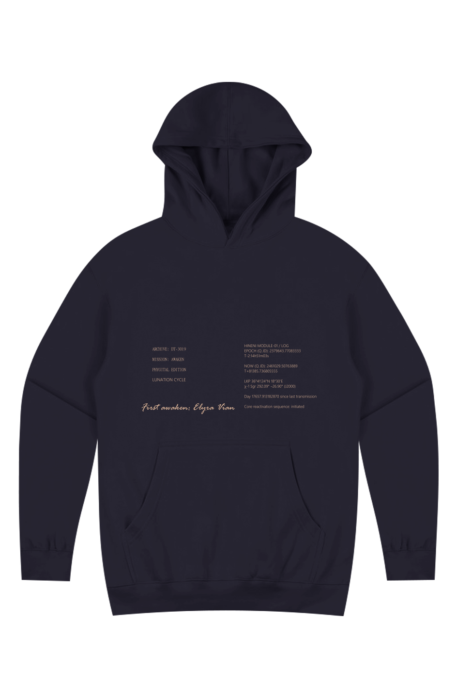 DT3019–2D .Hoodie- Phygital Edition 